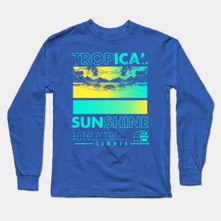 Tropical beach Long Sleeve T-Shirt